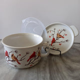 25 oz Meal Mug Set with Lid (4 pack)