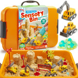 Construction Sensory Bin for Toddlers