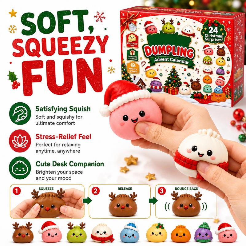 Dumpling Squishy Advent Calendar — Edition 1
