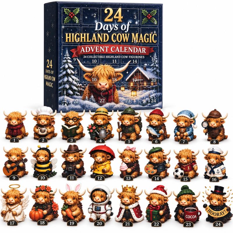 2026 Highland Cow Advent Calendar!