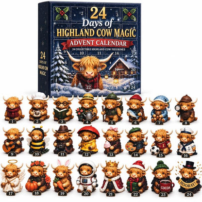 2026 Highland Cow Advent Calendar!