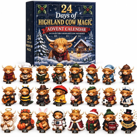 2026 Highland Cow Advent Calendar!