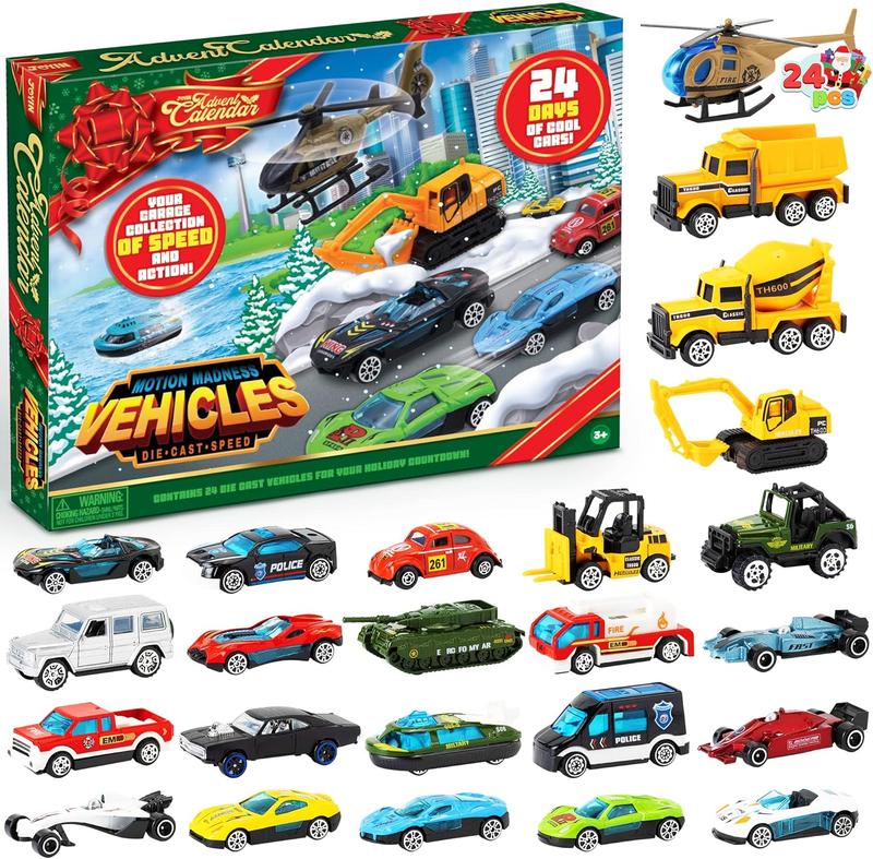 2026 Car Set For Boys Advent Calendar!