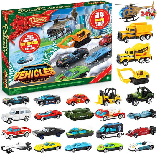 2026 Car Set For Boys Advent Calendar!
