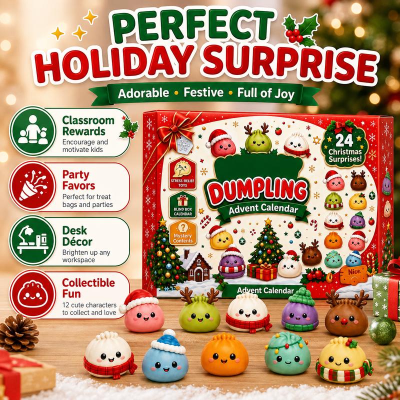 Dumpling Squishy Advent Calendar — Edition 1