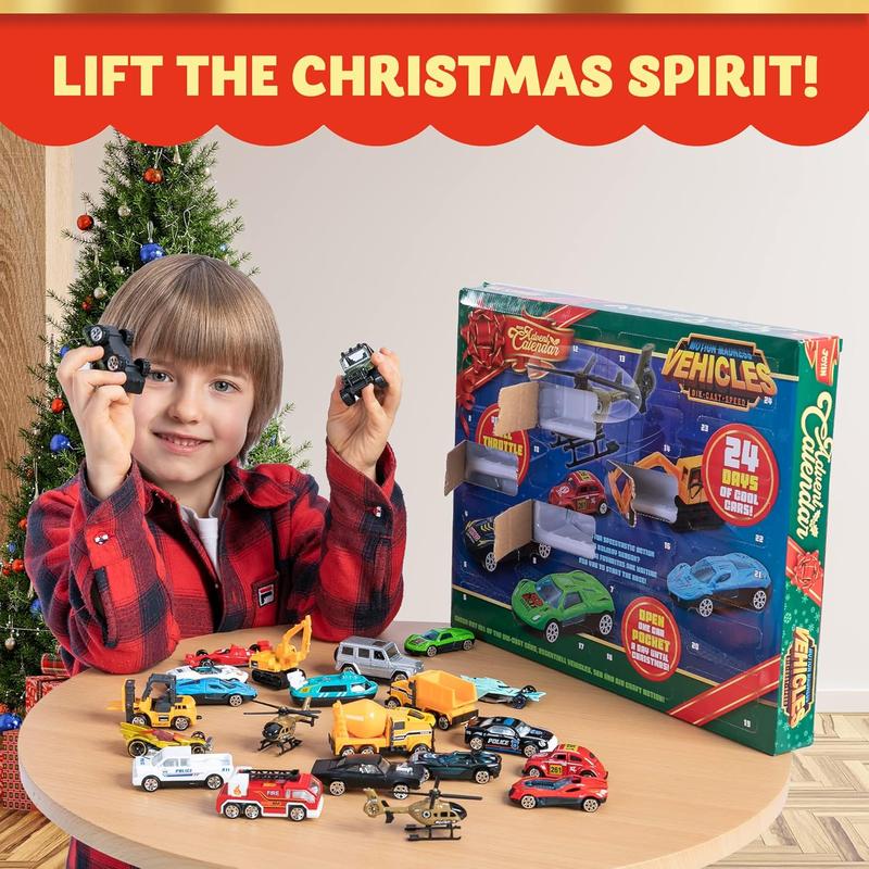 Hot Wheel Car Set For Boys Advent Calendar