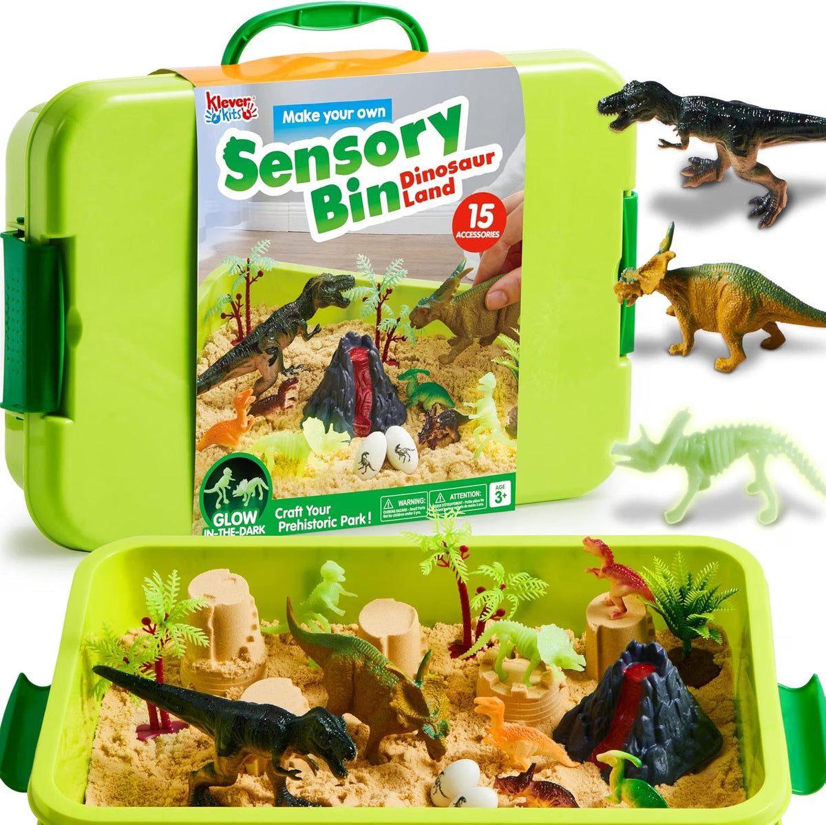 Construction Sensory Bin for Toddlers