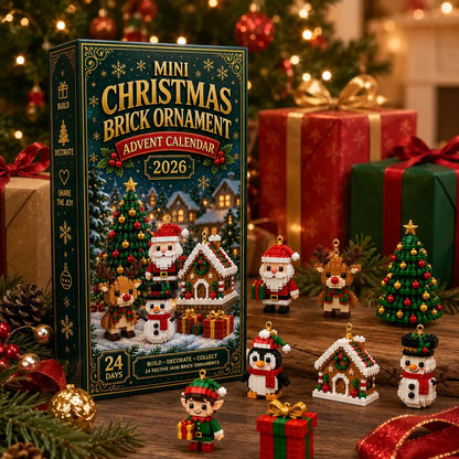 Christmas brick ornament collection